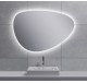 Uovo spiegel ovaal met LED...